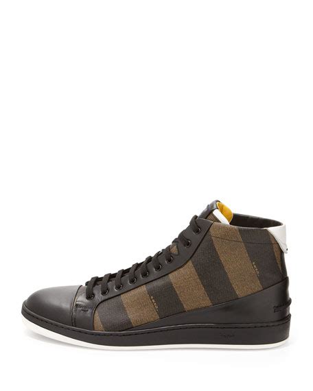 Fendi Men's Pequin Stripe High